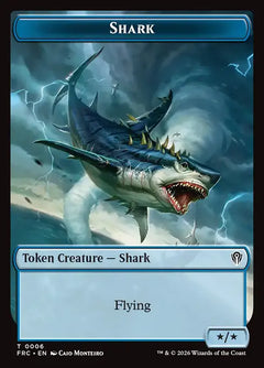 Shark (0006) // Warrior (0005) Double-Sided Token (TFRC)