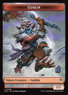 Goblin (0009) // Zombie Army (0008) Double-Sided Token (TFRC)