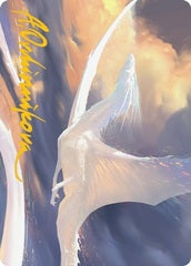 Timeless Dragon (9/81) Art Card (AMH2) - Gold-Stamped Signature