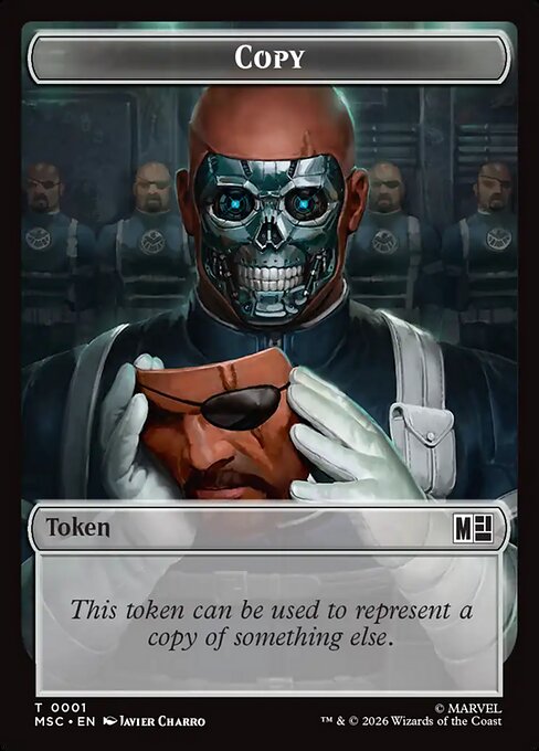Copy (0001) // Rogue (0009) Double-Sided Token (TMSC) - Foil