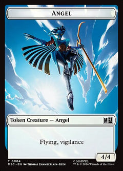 Angel (0004) // Vibranium (0015) Double-Sided Token
