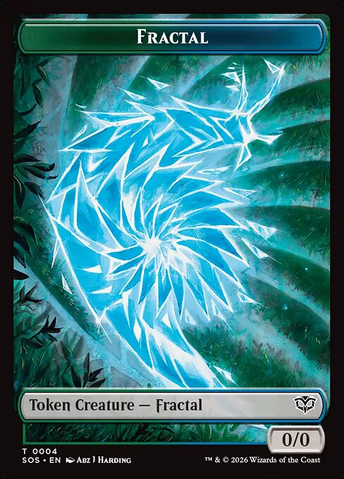 Fractal (0004) // Pest (0008) Double-Sided Token (TSOS)