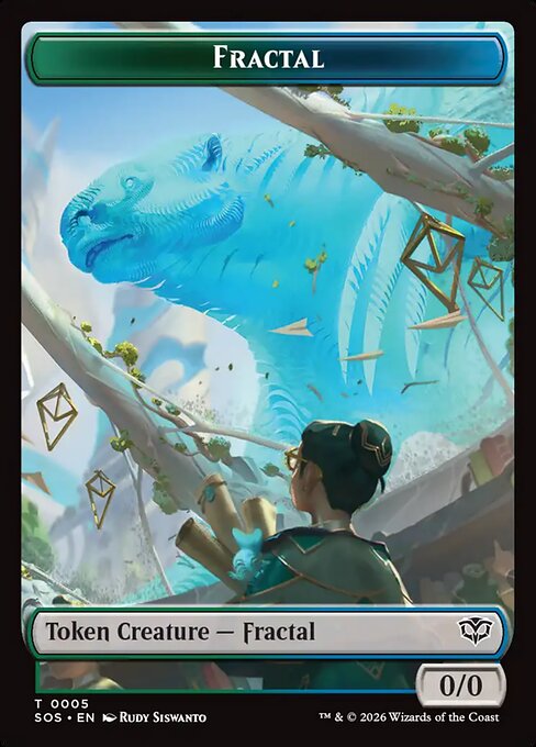 Fractal (0005) // Pest (0009) Double-Sided Token (TSOS)