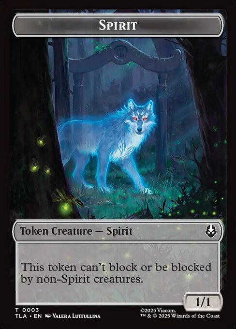 Ally (0004) // Spirit (0003) Double-Sided Token (TTLA)