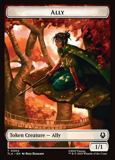 Ally (0004) // Spirit (0003) Double-Sided Token (TTLA)