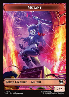 Mutant (0007) // Ninja Turtle Spirit (0003) Double-Sided Token (TTMT)