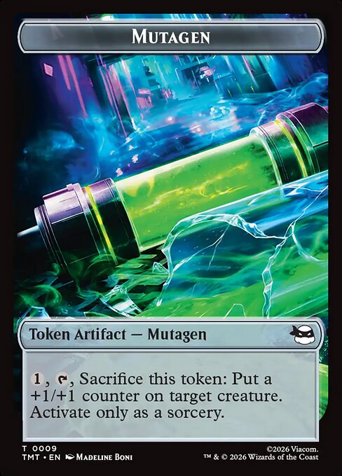 Mutagen (0009) // Robot (0010) Double-Sided Token (TTMT)