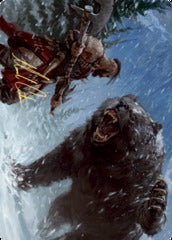 Blizzard Brawl (41/81) Art Card (AKHM) - Gold-Stamped Signature