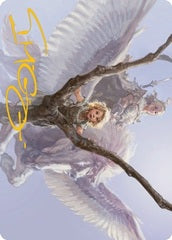 Unbounded Potential (10/81) Art Card (AMH2) - Gold-Stamped Signature
