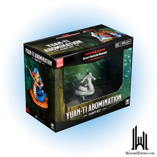 Unpainted Miniature - Dungeons & Dragons - Yuan-Ti Abomination Paint Kit