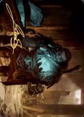 Vault Robber (40/81) Art Card (AKHM) - Gold-Stamped Signature
