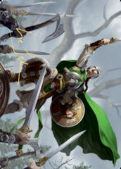 Maja, Bretagard Protector (61/81) Art Card (AKHM) - Gold-Stamped Signature