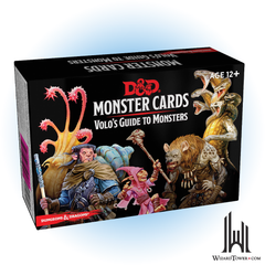 Dungeons & Dragons 5th Edition Monster Cards - Volo's Guide to Monsters