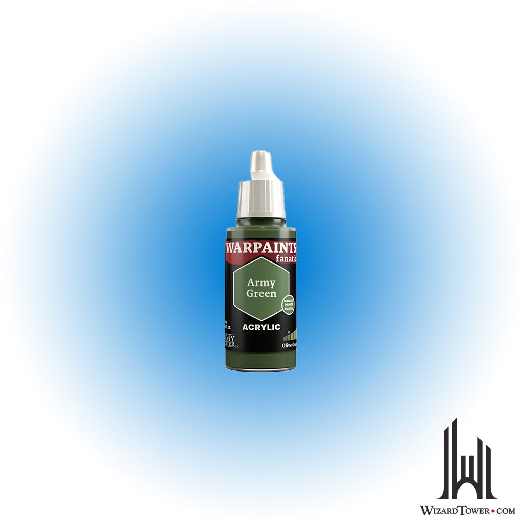 Army Painter Warpaints Fanatic Acrylic Army Green - 18ml