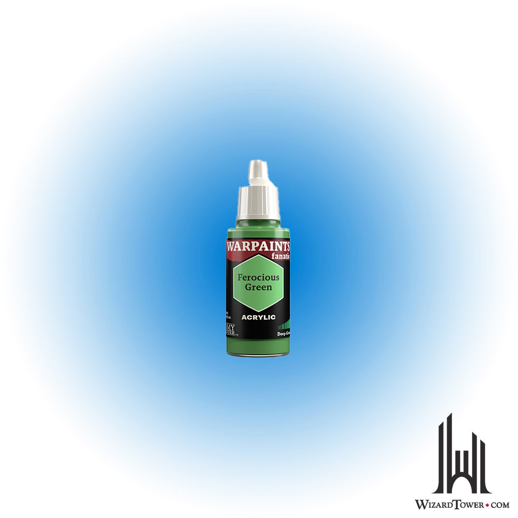 Army Painter Warpaints Fanatic Acrylic Ferocious Green - 18ml