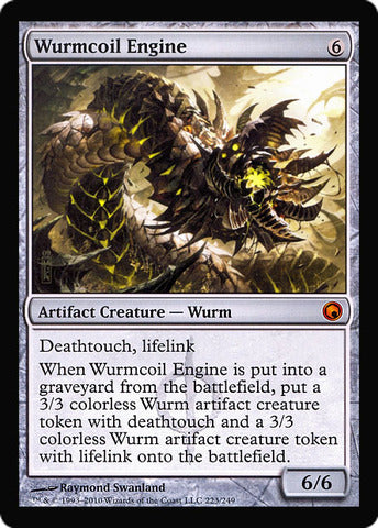 Wurmcoil Engine (Oversized) (Player Rewards Promo) (OP10) - Foil
