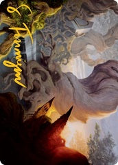 Yavimaya, Cradle of Growth (66/81) Art Card (AMH2) - Gold-Stamped Signature