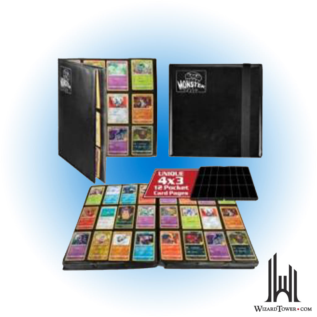 Binder - Zodiac Matte Black 12 Pocket