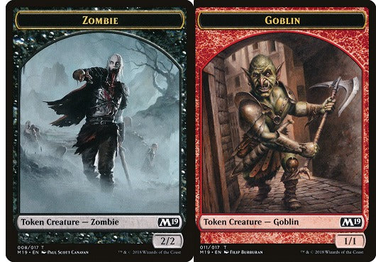 Goblin (011) // Zombie (008) Double-Sided Token (TGNT)